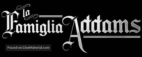 The Addams Family - Italian Logo