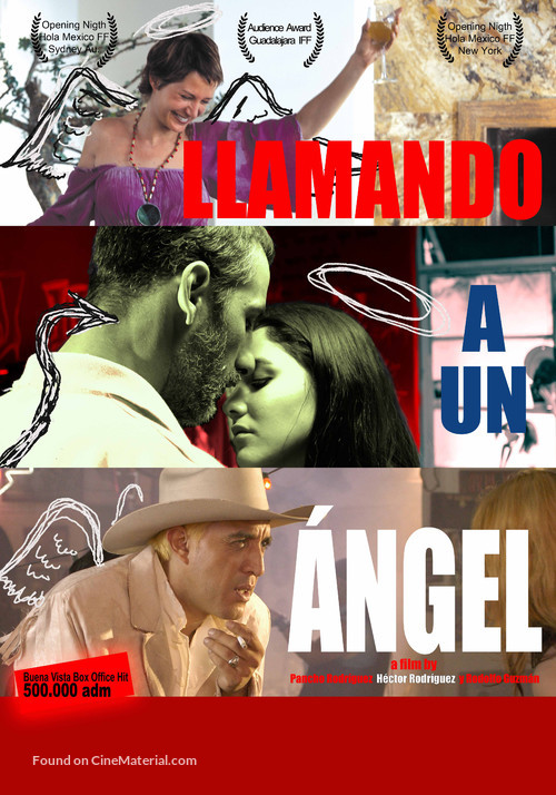 Llamando a un &aacute;ngel - Mexican Movie Poster