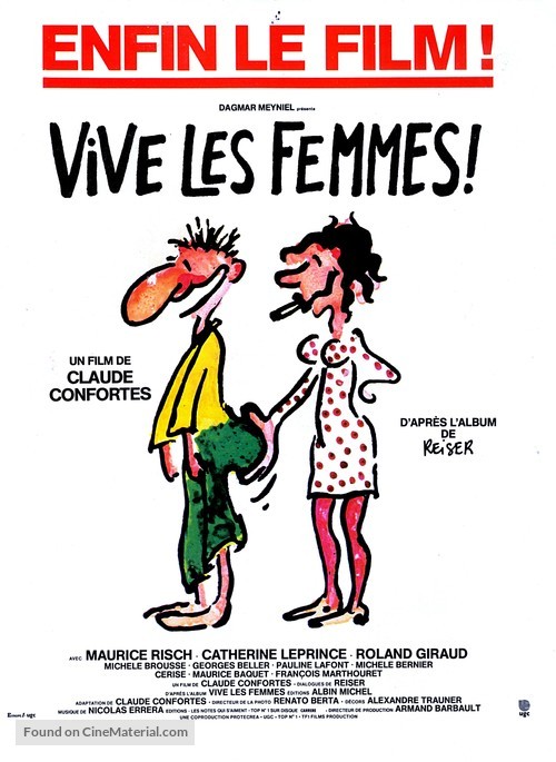 Vive les femmes! - French Movie Poster