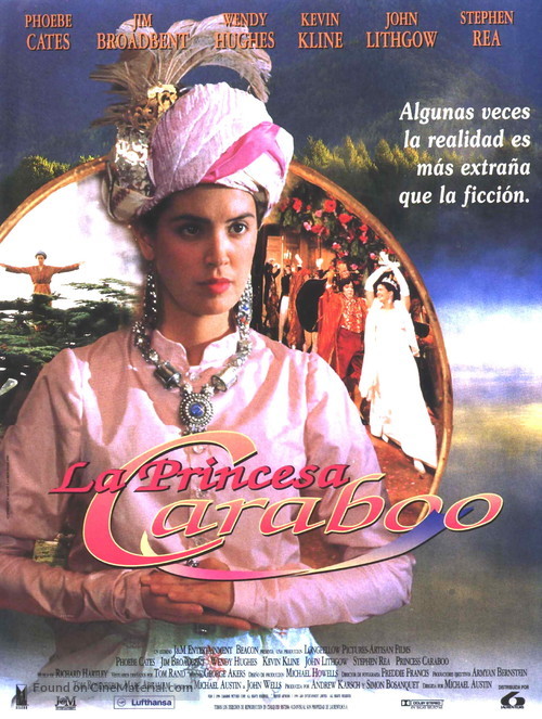 Princess Caraboo - Spanish Movie Poster