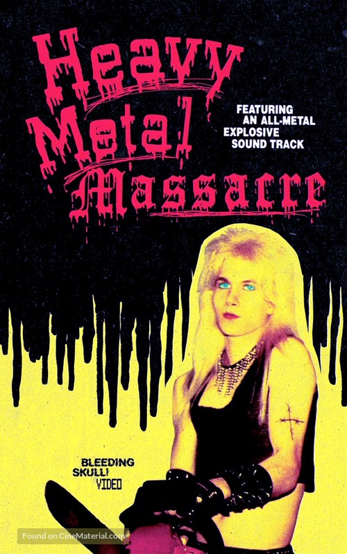 Heavy Metal Massacre - VHS movie cover