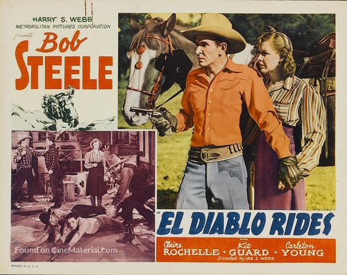 El Diablo Rides - Movie Poster