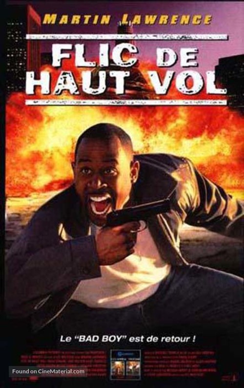 Blue Streak - French VHS movie cover