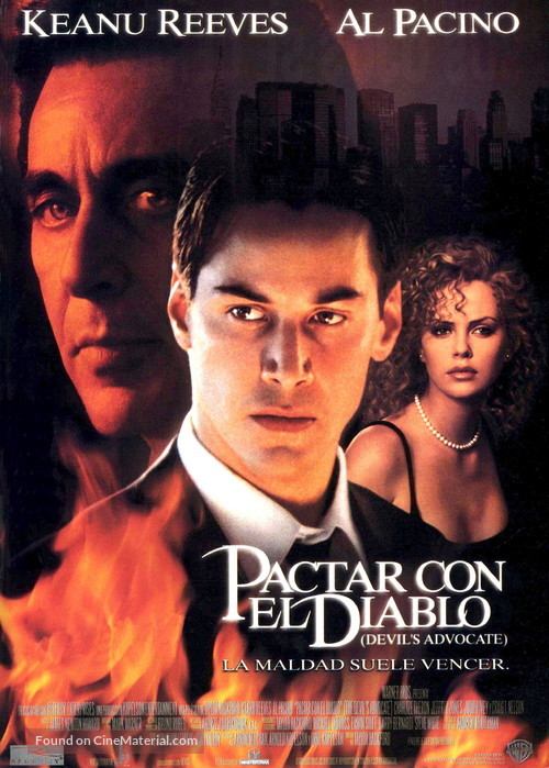 The Devil&#039;s Advocate - Spanish Movie Poster