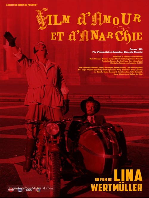 Film d&#039;amore e d&#039;anarchia, ovvero &#039;stamattina alle 10 in via dei Fiori nella nota casa di tolleranza...&#039; - French Movie Poster