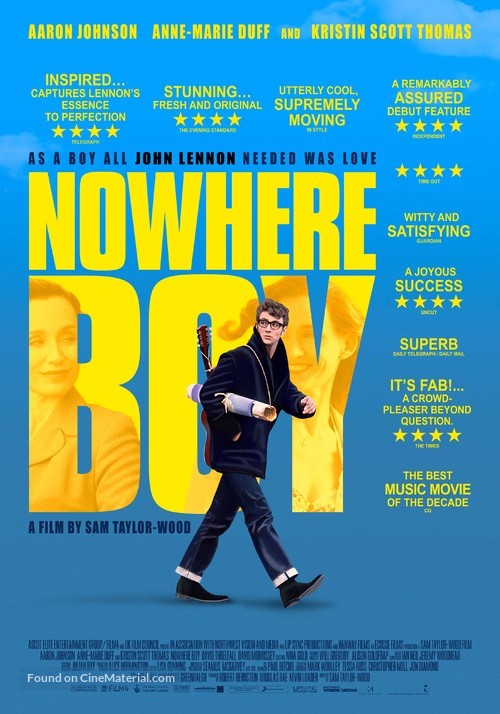 Nowhere Boy - Swiss Movie Poster