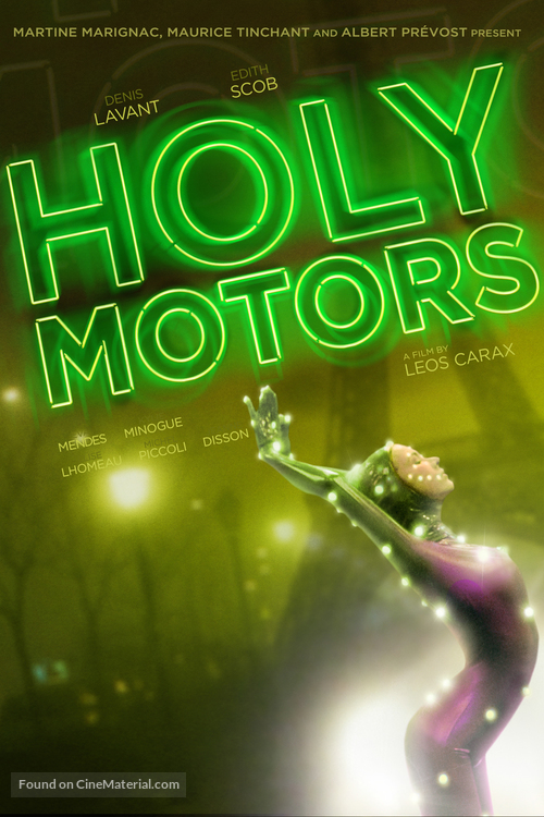 Holy Motors - DVD movie cover