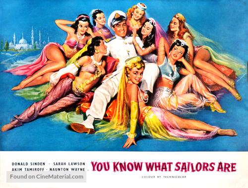 You Know What Sailors Are - British Movie Poster