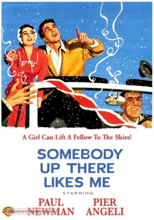 Somebody Up There Likes Me - DVD movie cover