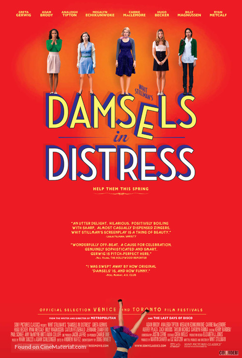 Damsels in Distress - Movie Poster