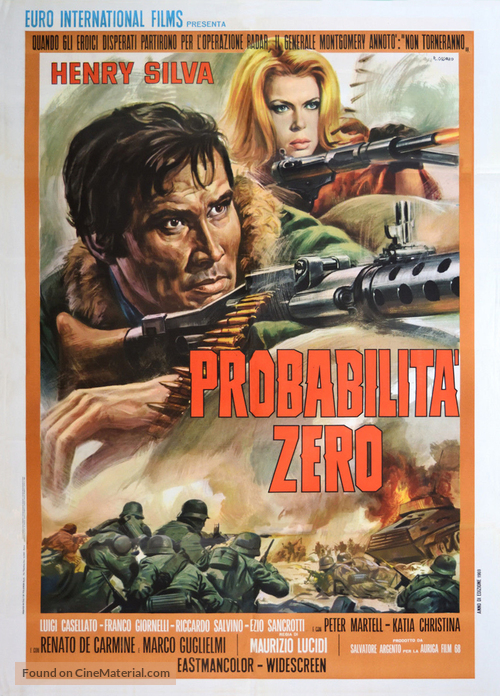 Probabilit&agrave; zero - Italian Movie Poster