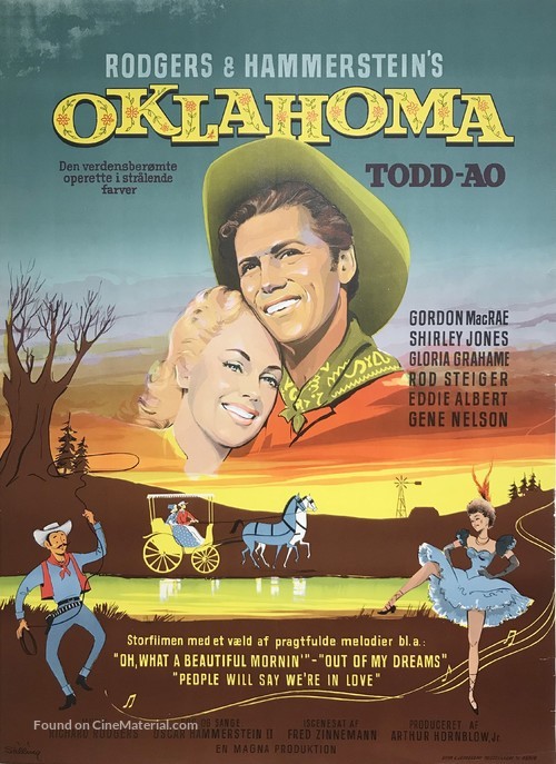 Oklahoma! - Danish Movie Poster