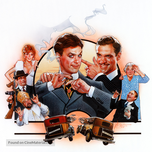 Johnny Dangerously - Key art