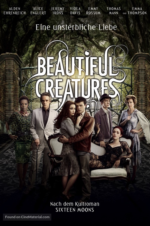 Beautiful Creatures - German Video on demand movie cover