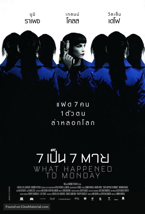 What Happened to Monday - Thai Movie Poster