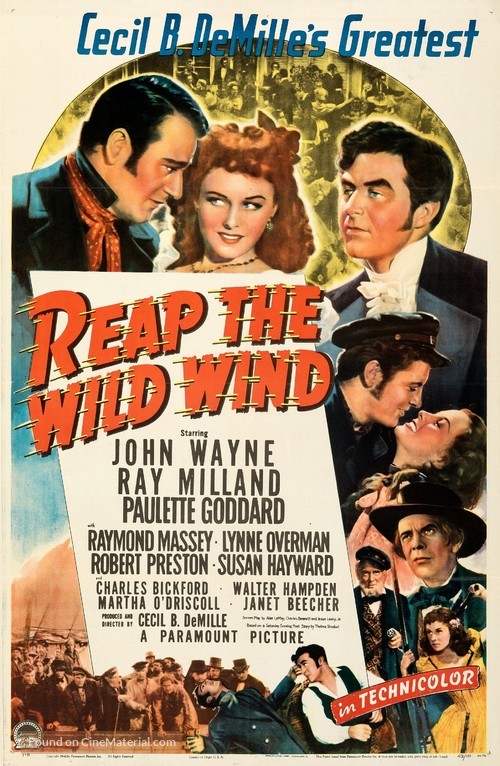 Reap the Wild Wind - Movie Poster