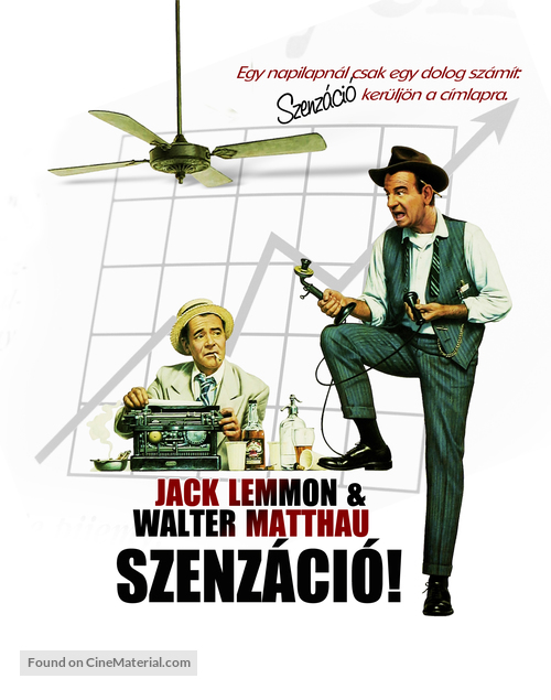 The Front Page - Hungarian Blu-Ray movie cover