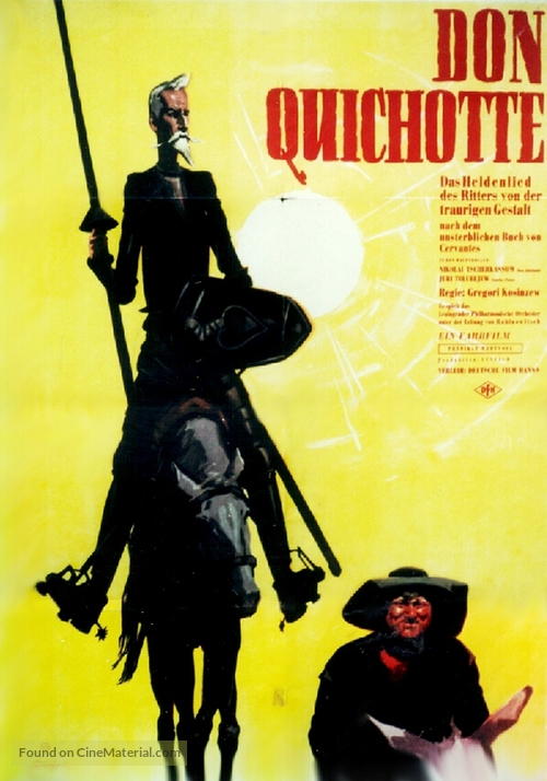 Don Kikhot - German Movie Poster