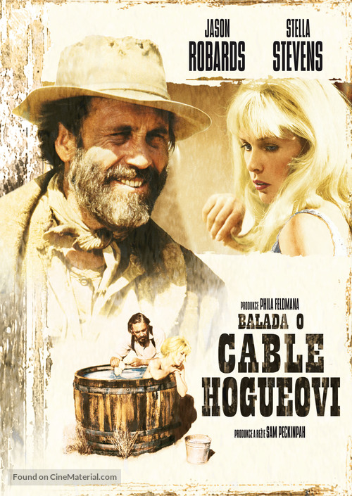 The Ballad of Cable Hogue - Czech DVD movie cover