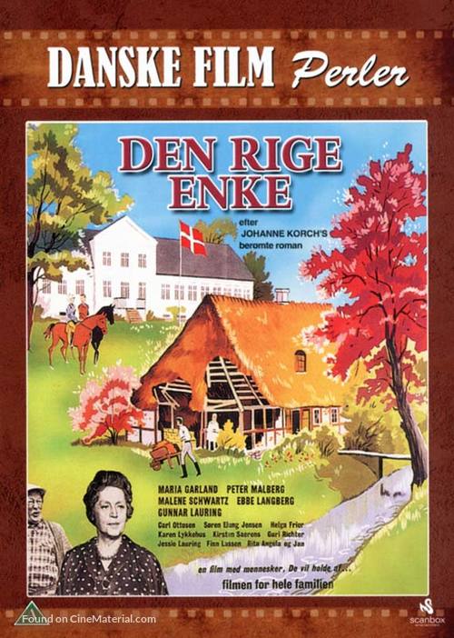 Den rige enke - Danish DVD movie cover