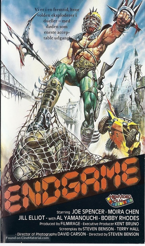 Endgame - Bronx lotta finale - Danish VHS movie cover