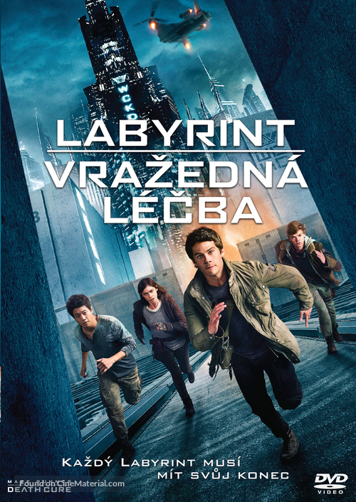 Maze Runner: The Death Cure - Czech Movie Cover