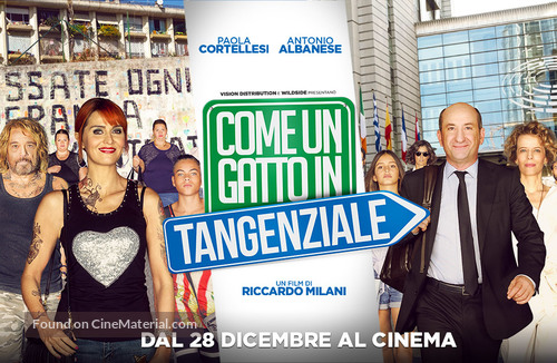 Come un gatto in Tangenziale - Italian Movie Poster