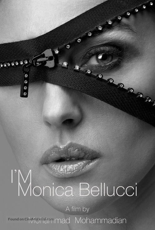 I&#039;m Monica Bellucci - Iranian Movie Poster