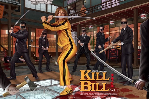 Kill Bill: Vol. 1 - Spanish poster