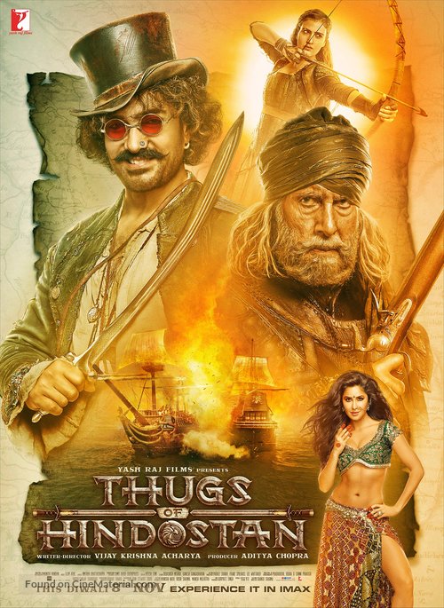 Thugs of Hindostan - Indian Movie Poster