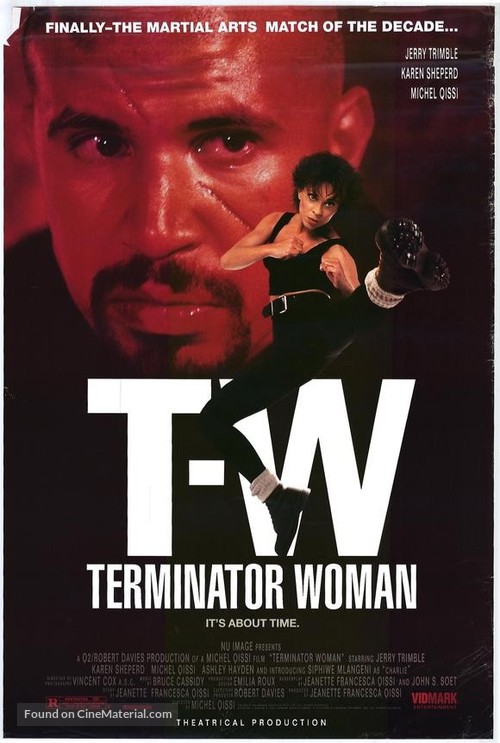 Terminator Woman - Video release movie poster