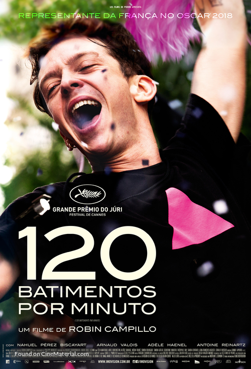 120 battements par minute - Brazilian Movie Poster