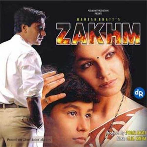 Zakhm - Indian Movie Poster