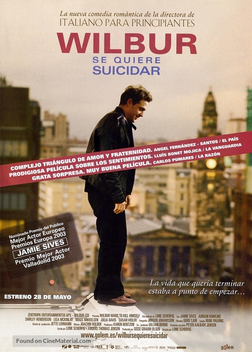 Wilbur Wants to Kill Himself - Spanish Movie Poster