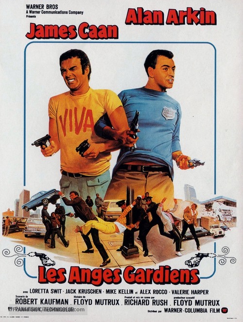 Freebie and the Bean - French Movie Poster