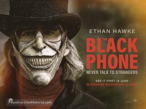 The Black Phone - British Movie Poster
