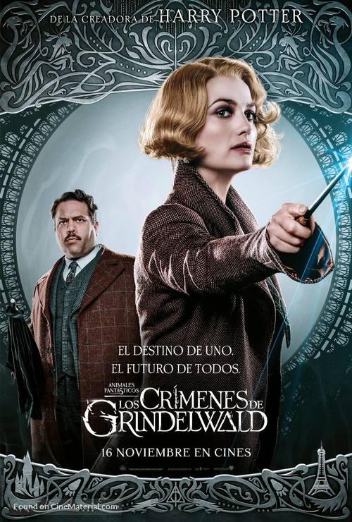 Fantastic Beasts: The Crimes of Grindelwald - Spanish Movie Poster