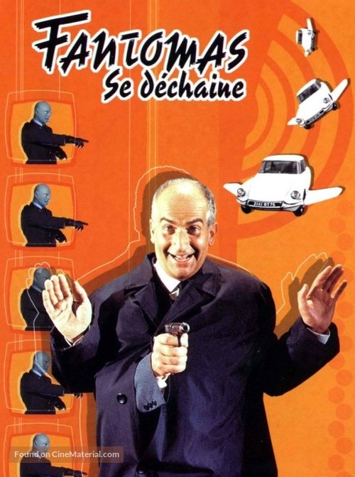 Fant&ocirc;mas se d&eacute;cha&icirc;ne - French DVD movie cover