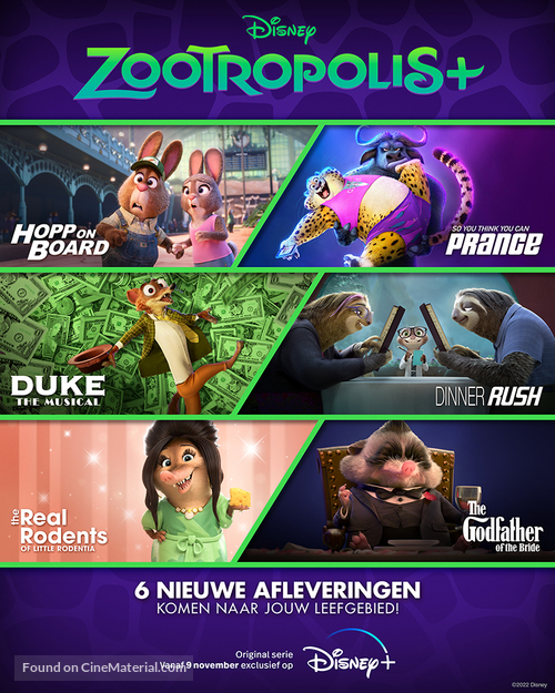 &quot;Zootopia+&quot; - Dutch Movie Poster