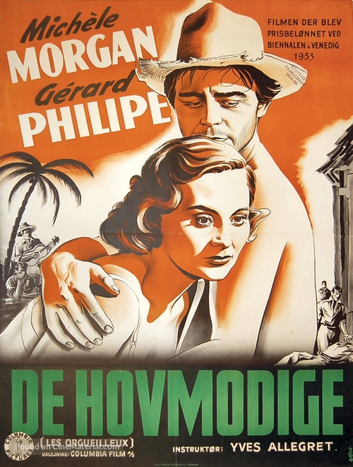 Orgueilleux, Les - Danish Movie Poster