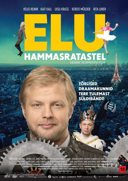 Elu Hammasratastel - Estonian Movie Poster