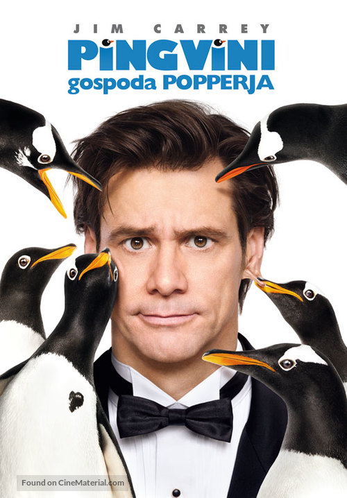 Mr. Popper&#039;s Penguins - Slovenian Movie Poster