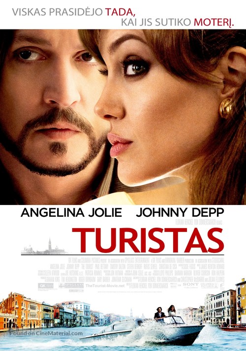 The Tourist - Lithuanian Movie Poster