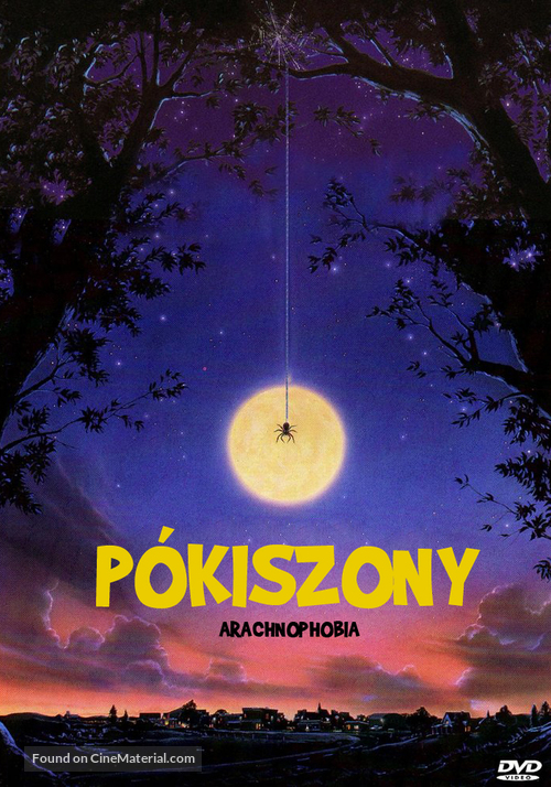 Arachnophobia - Hungarian DVD movie cover