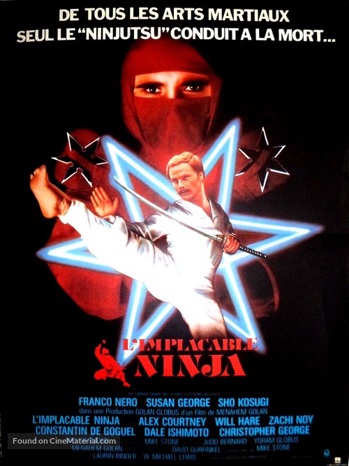 Enter the Ninja - French Movie Poster