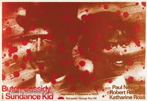 Butch Cassidy and the Sundance Kid - Polish Movie Poster