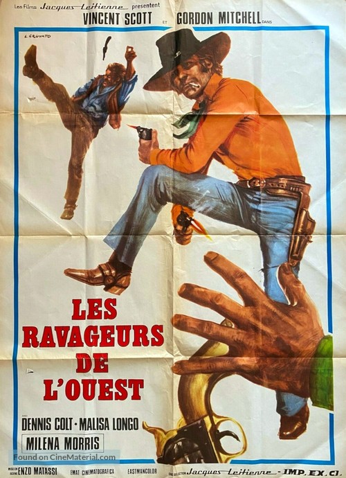 C&#039;era una volta questo pazzo, pazzo, pazzo West - French Movie Poster