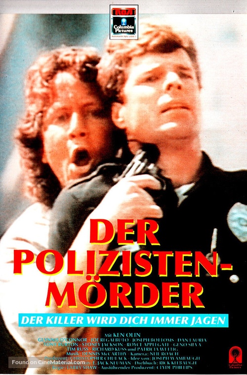 Police Story: Cop Killer - German VHS movie cover