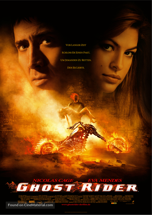 Ghost Rider - German Movie Poster