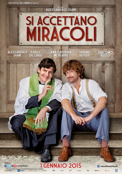 Si accettano miracoli - Italian Movie Poster